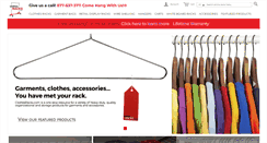 Desktop Screenshot of clothesracks.com